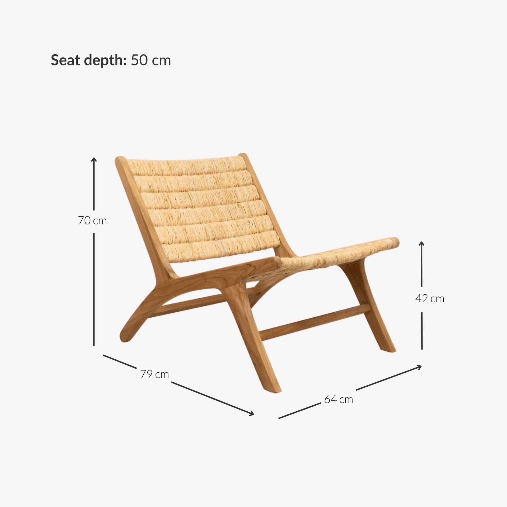 Abaca Lounge Chair - Image 8