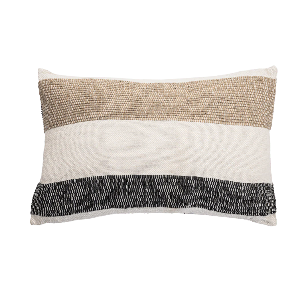 Amaira Rectangular Cushion Horizontal Stripes | 60x40cm