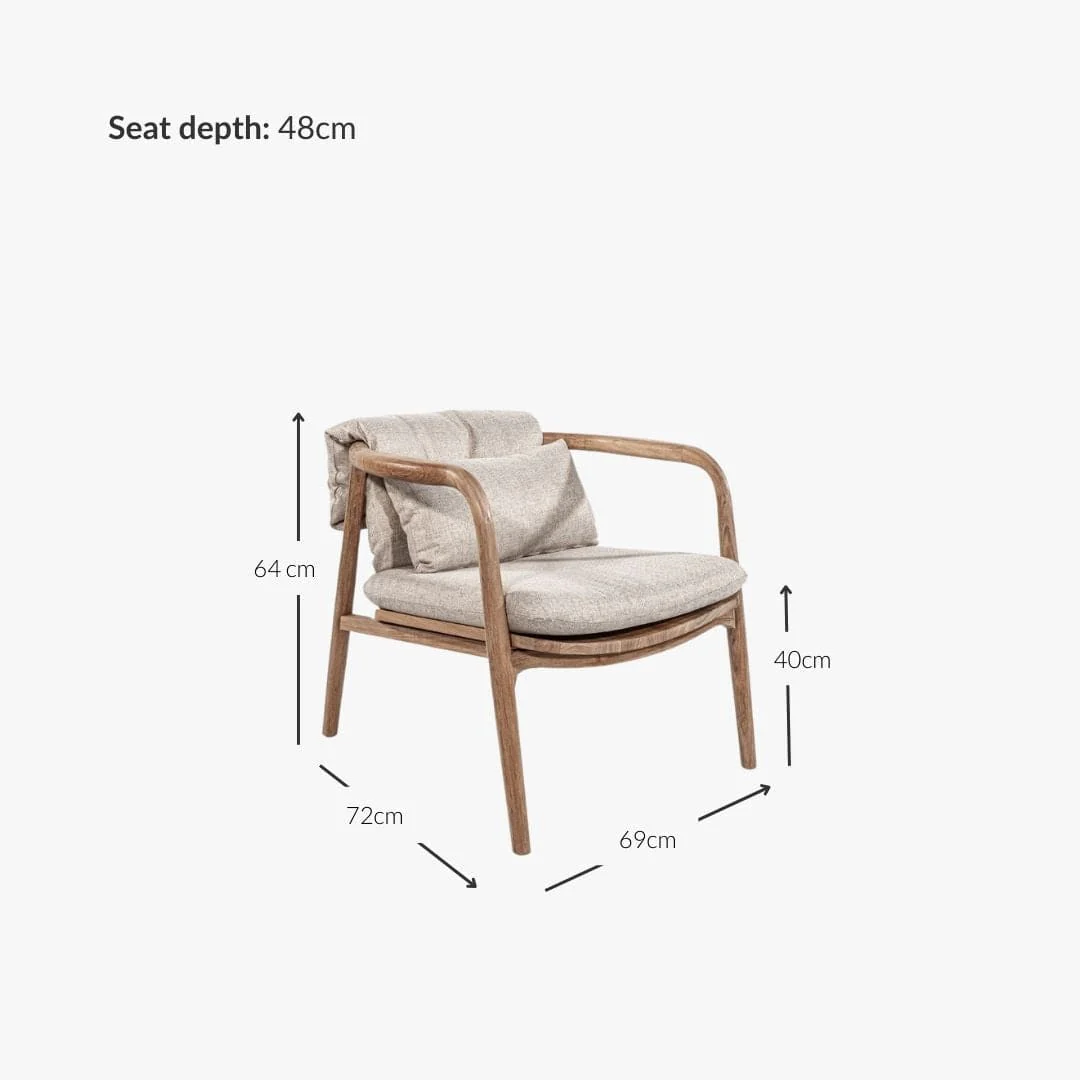Amina Lounge Chair | Outdoor - Image 11