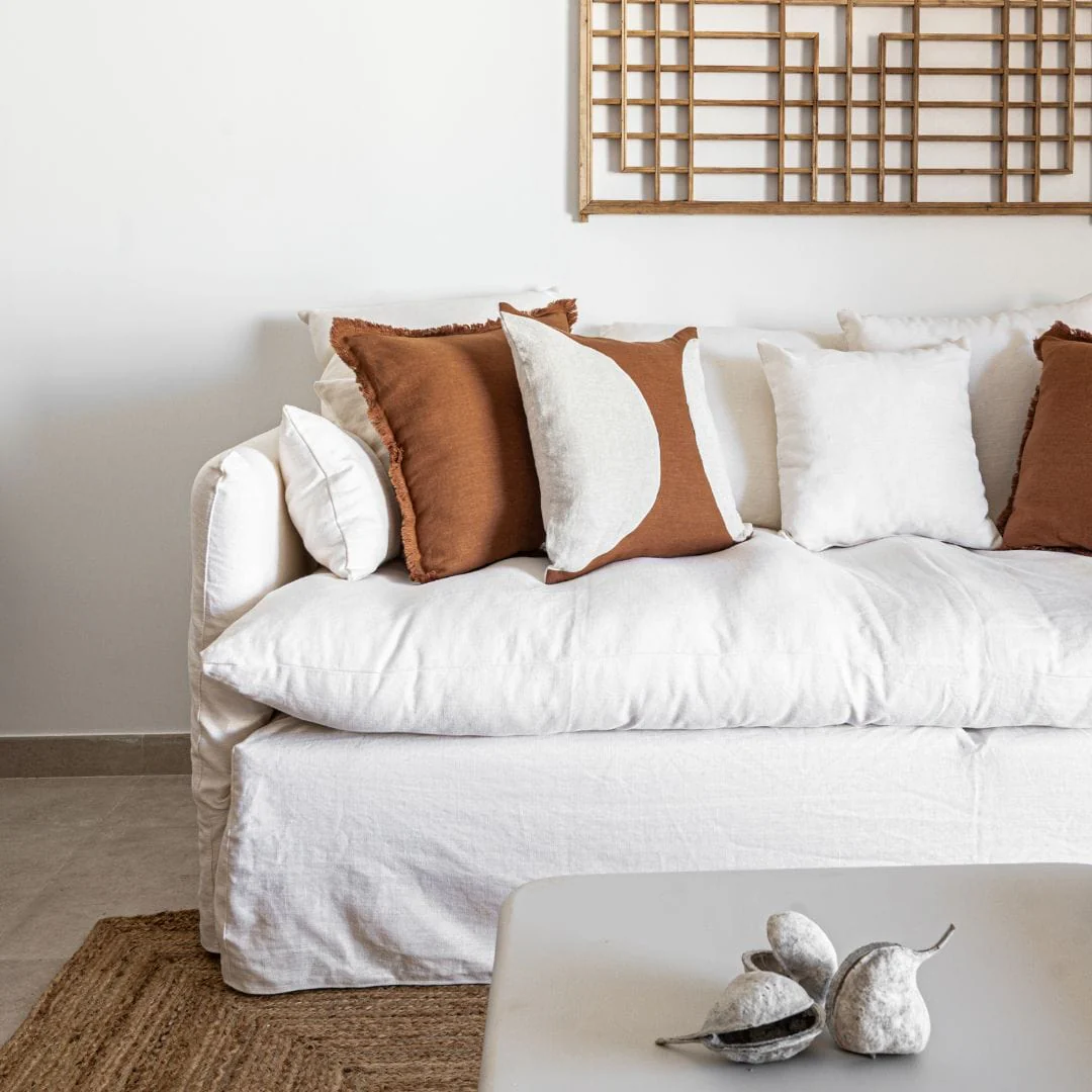 Amira Cushion Cover Brown Sugar | 50x50cm - Image 6