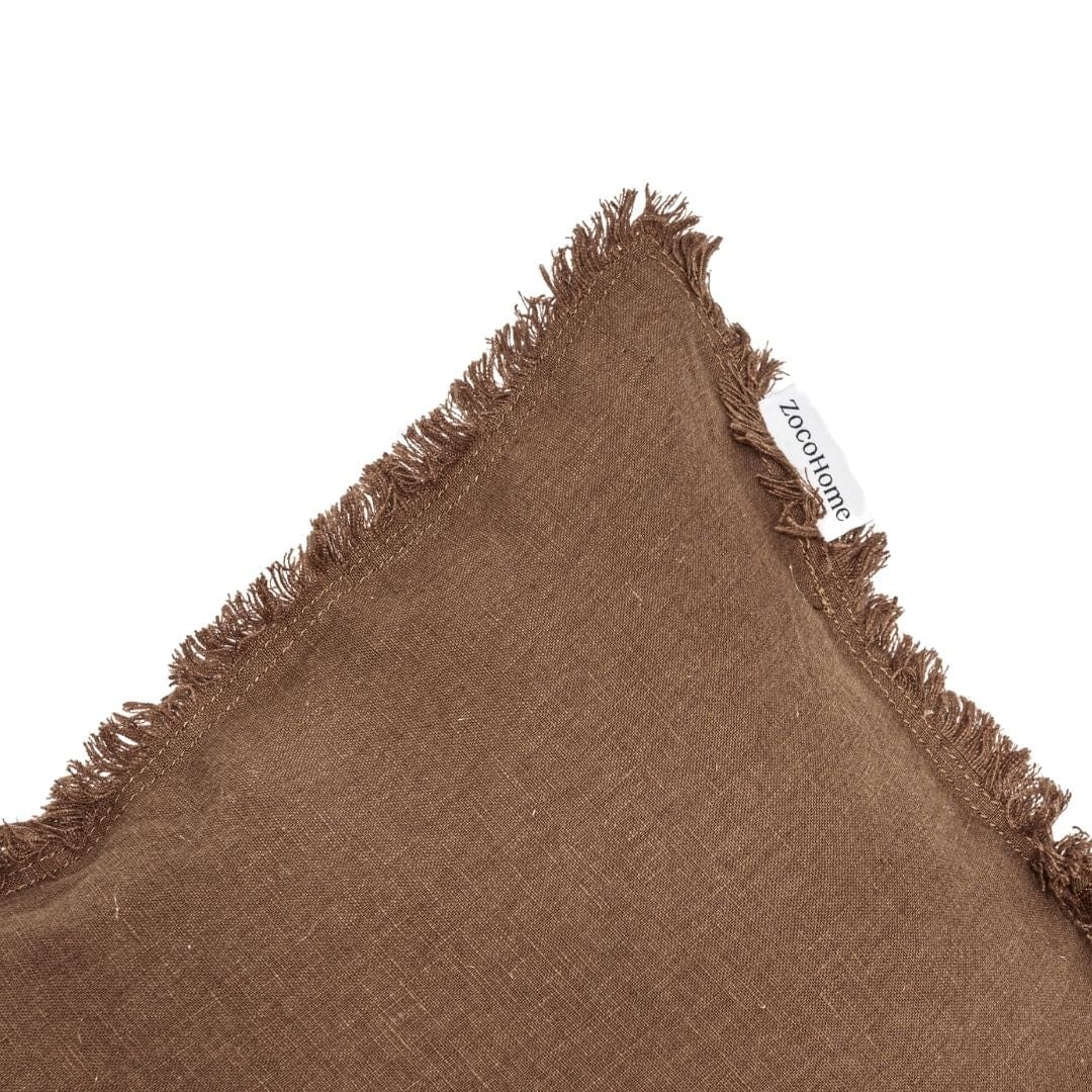 Amira Cushion Cover Mocha | 50x50cm - Image 8