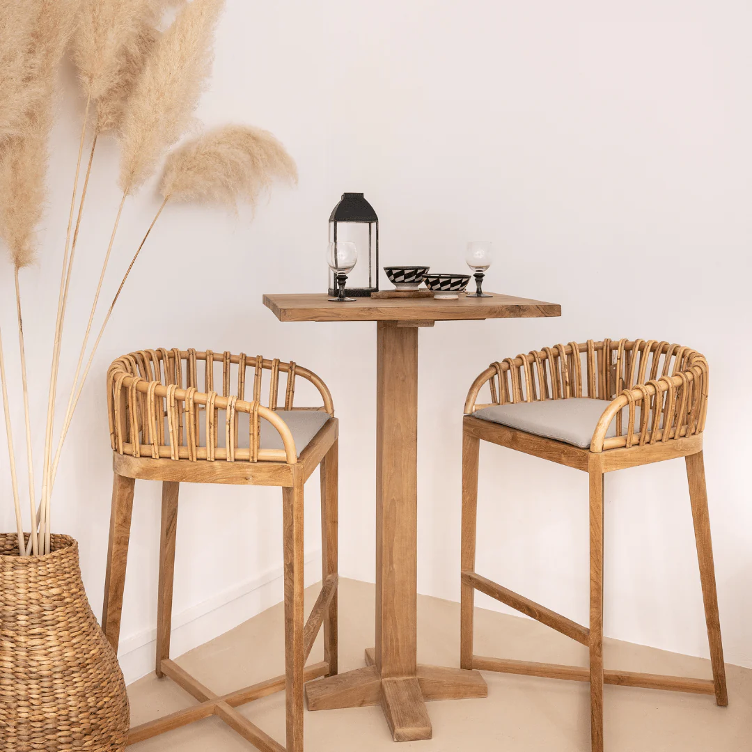Bali Bar Table | 70x70x110cm - Image 4