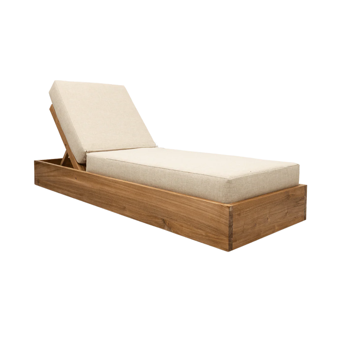 Bali Sunbed | Sand 200x70x35cm - Image 2
