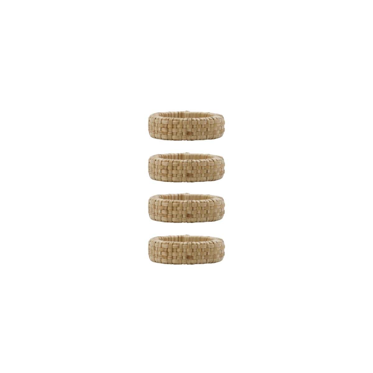 Bamboo Napkin Ring | Set of 4