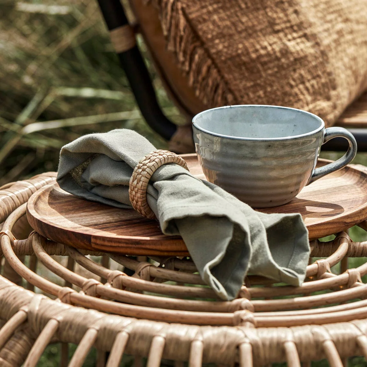Bamboo Napkin Ring | Set of 4 - Image 4