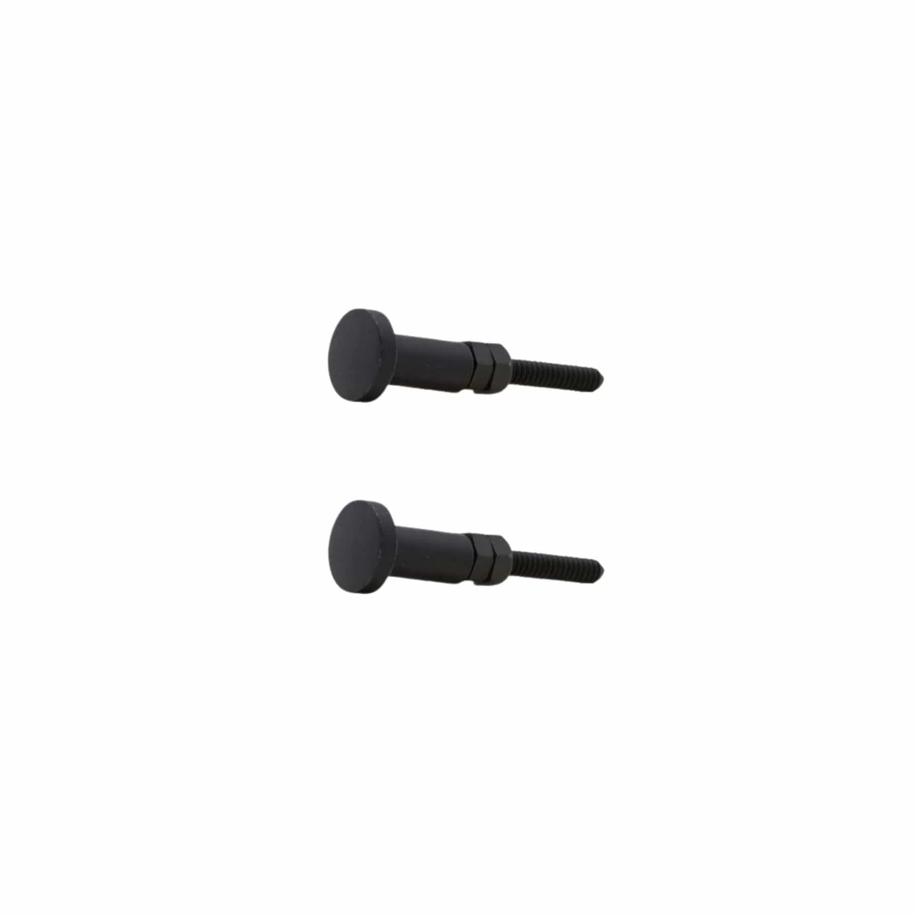 Brass Knob | Set of 2 | Black 4.5x1.5cm - Image 2
