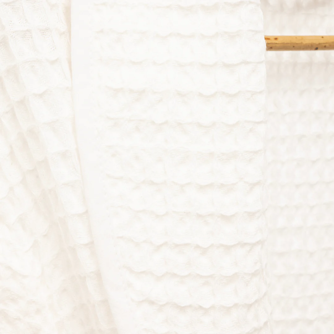Cotton Bathrobe | White - Image 4