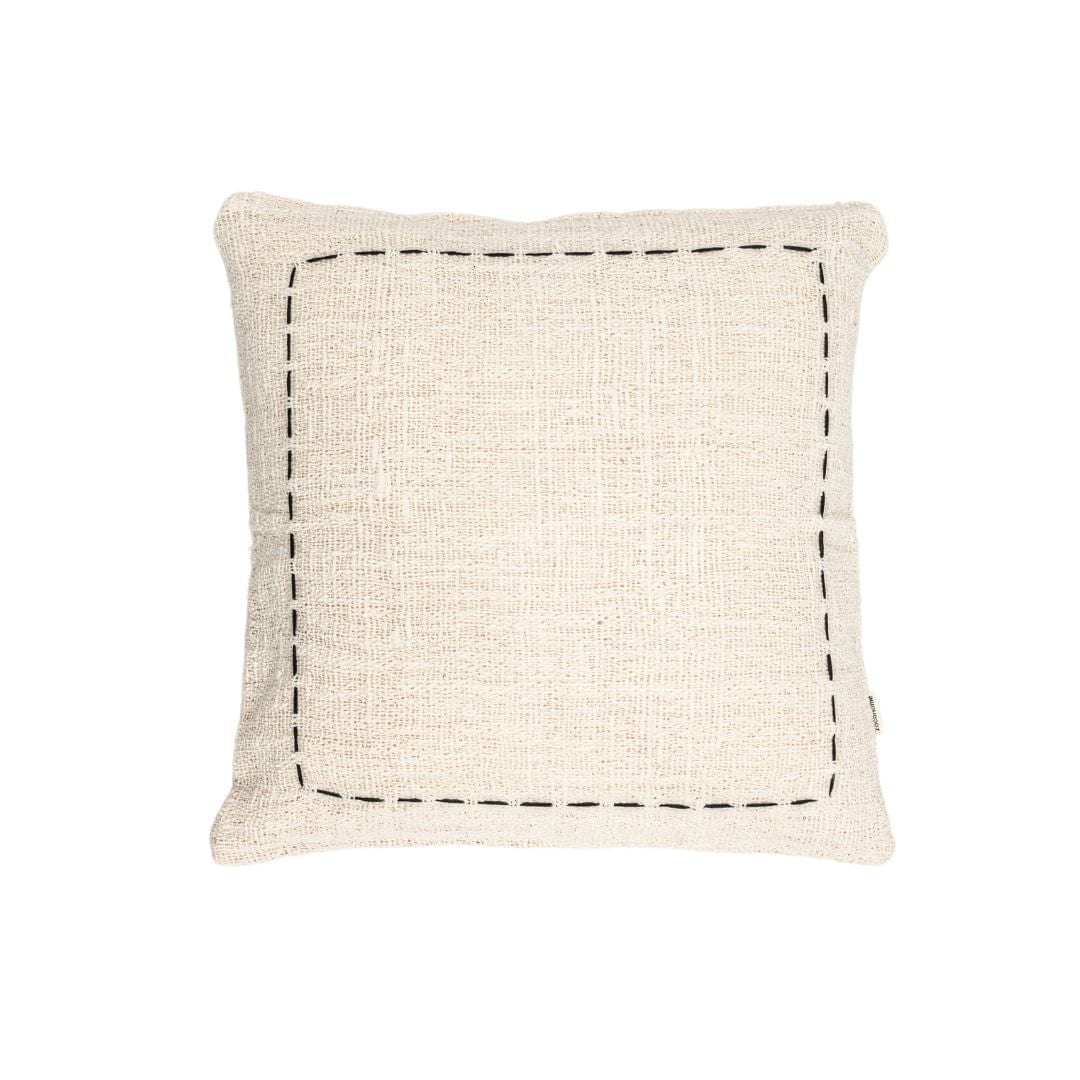 Soraya Cotton Cushion Cover Frame | Off-White | 50x50cm