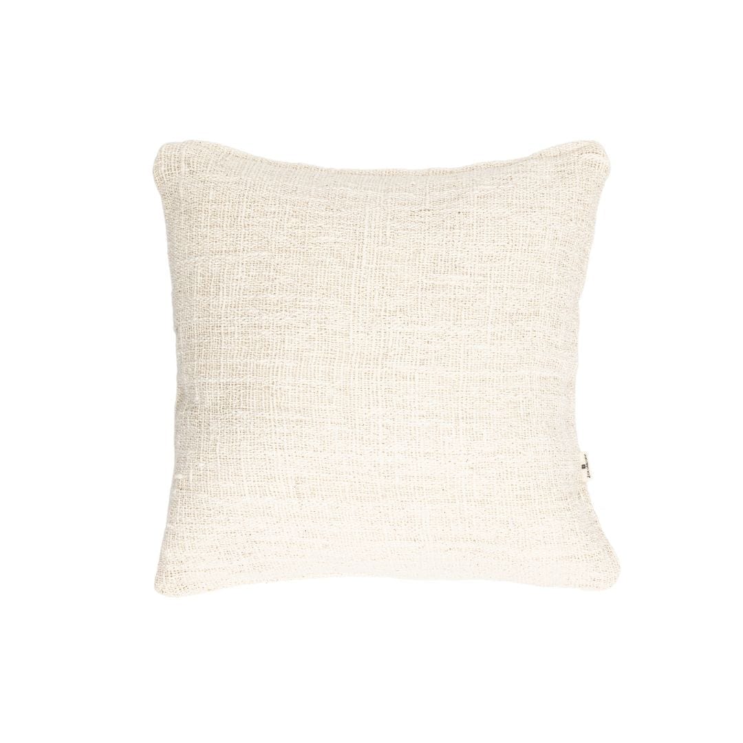 Soraya Cotton Cushion Cover Plain | Off-White | 50x50cm