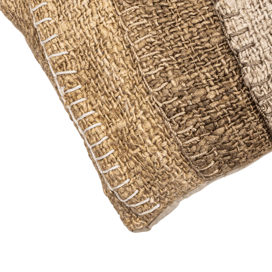 Etera Rectangular Cushion Layered Stitch | 60x40cm - Image 5