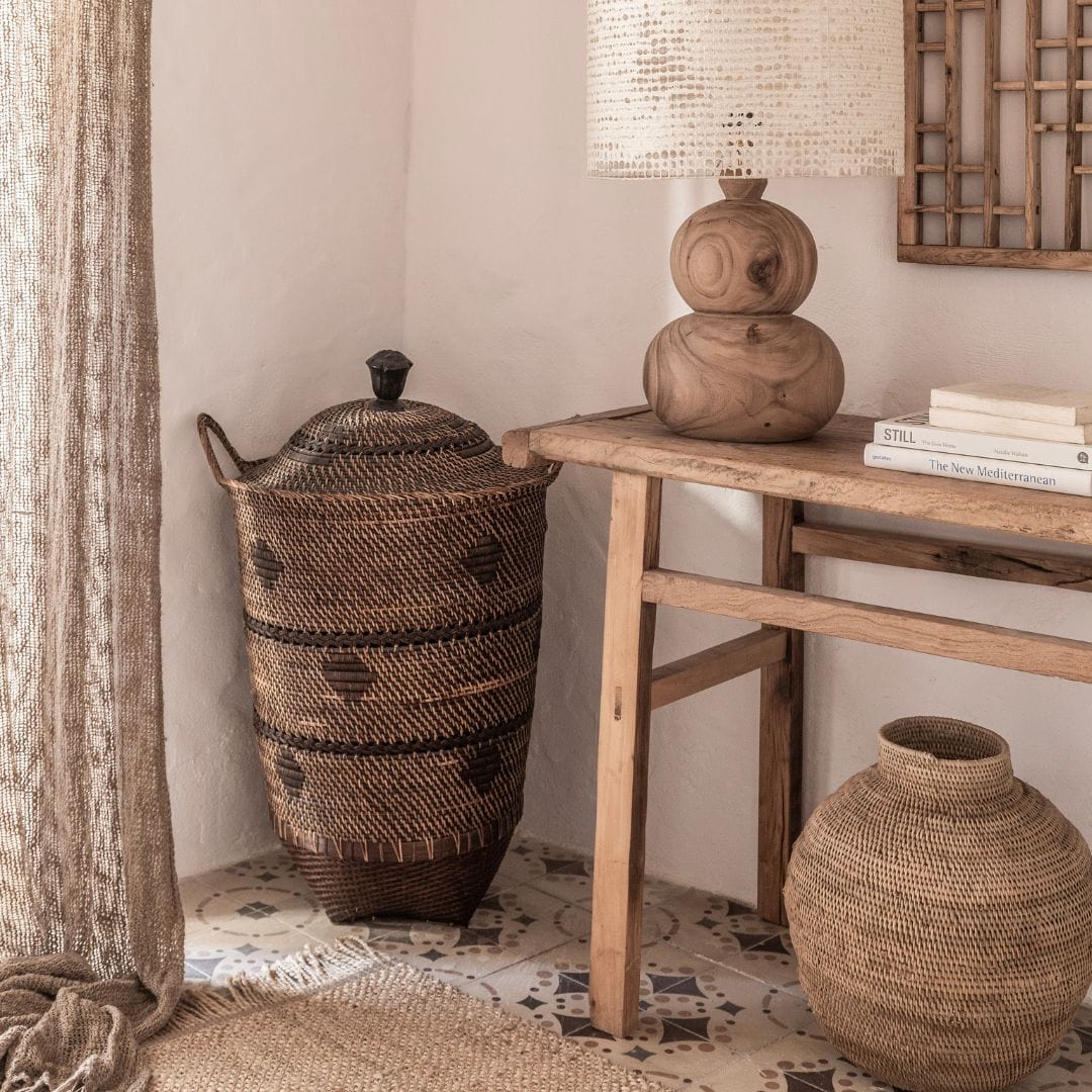 Ethnic Basket | Natural 40x50cm - Image 2