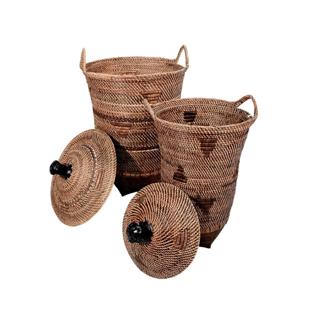 Ethnic Basket | Natural 60x70cm - Image 4