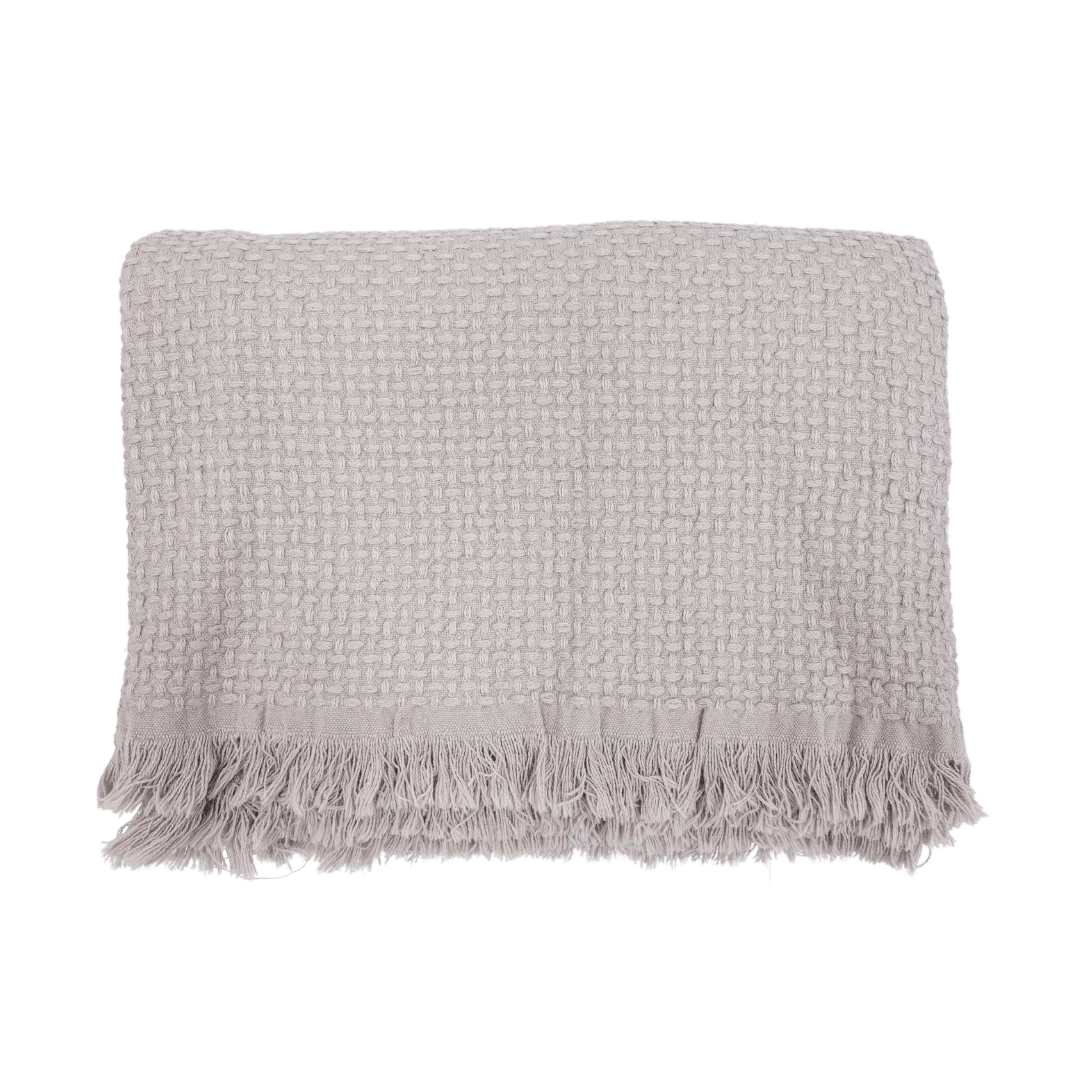 Fouta Throw | Light Grey 130x200cm