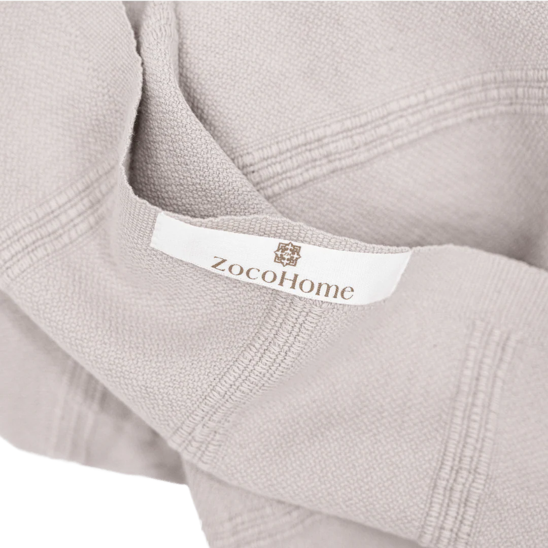 Fouta Towel | Stonewashed Sand 90x170cm - Image 6