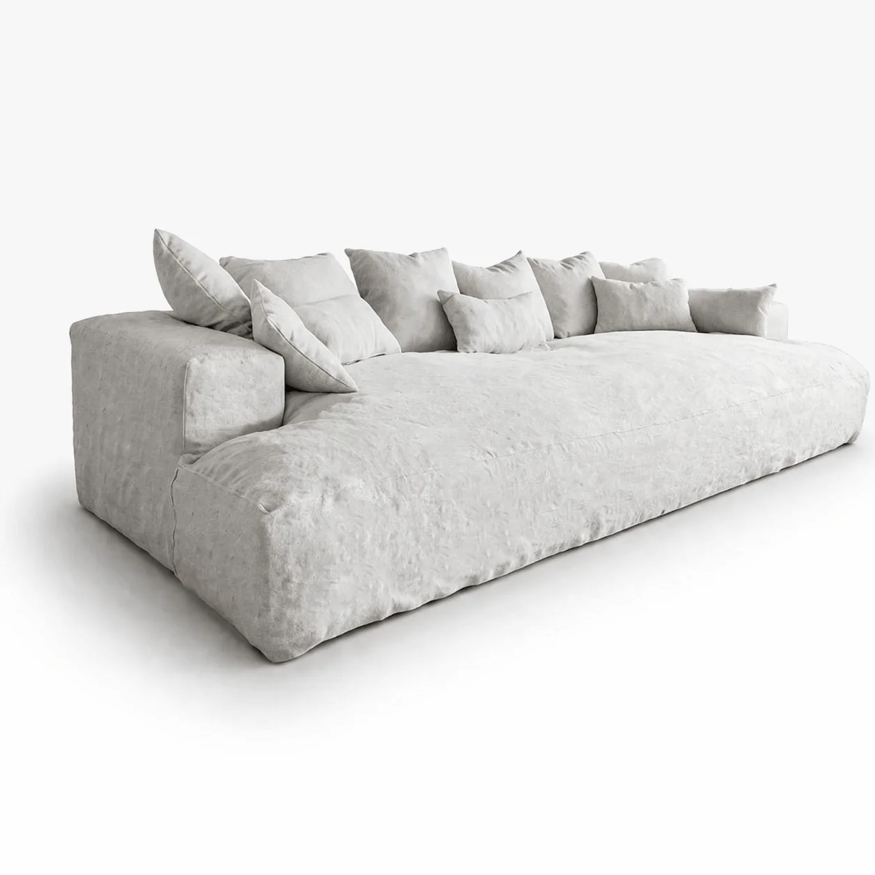 Ibiza Linen Sofa | XL 330cm - Image 3
