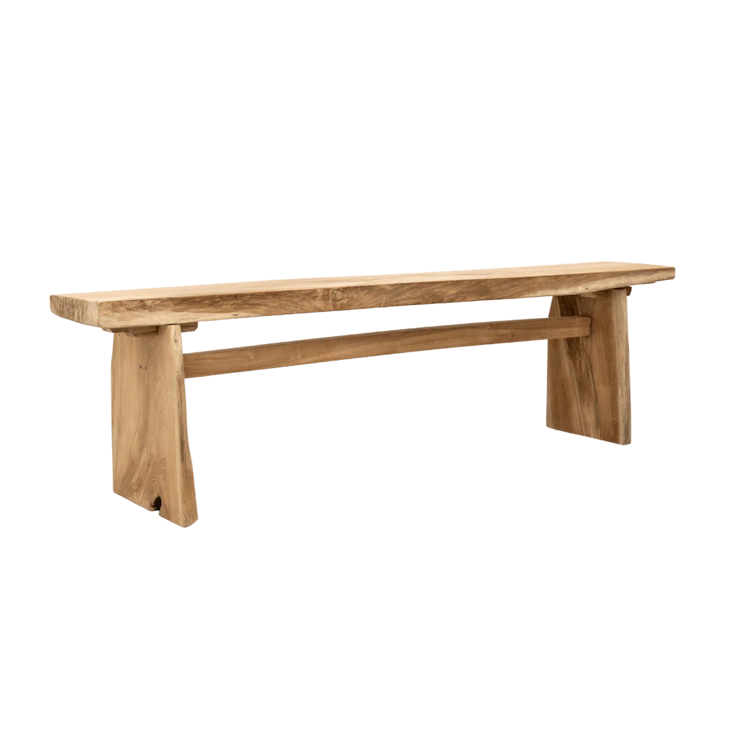 Jati Natural Bench | 180cm - Image 6
