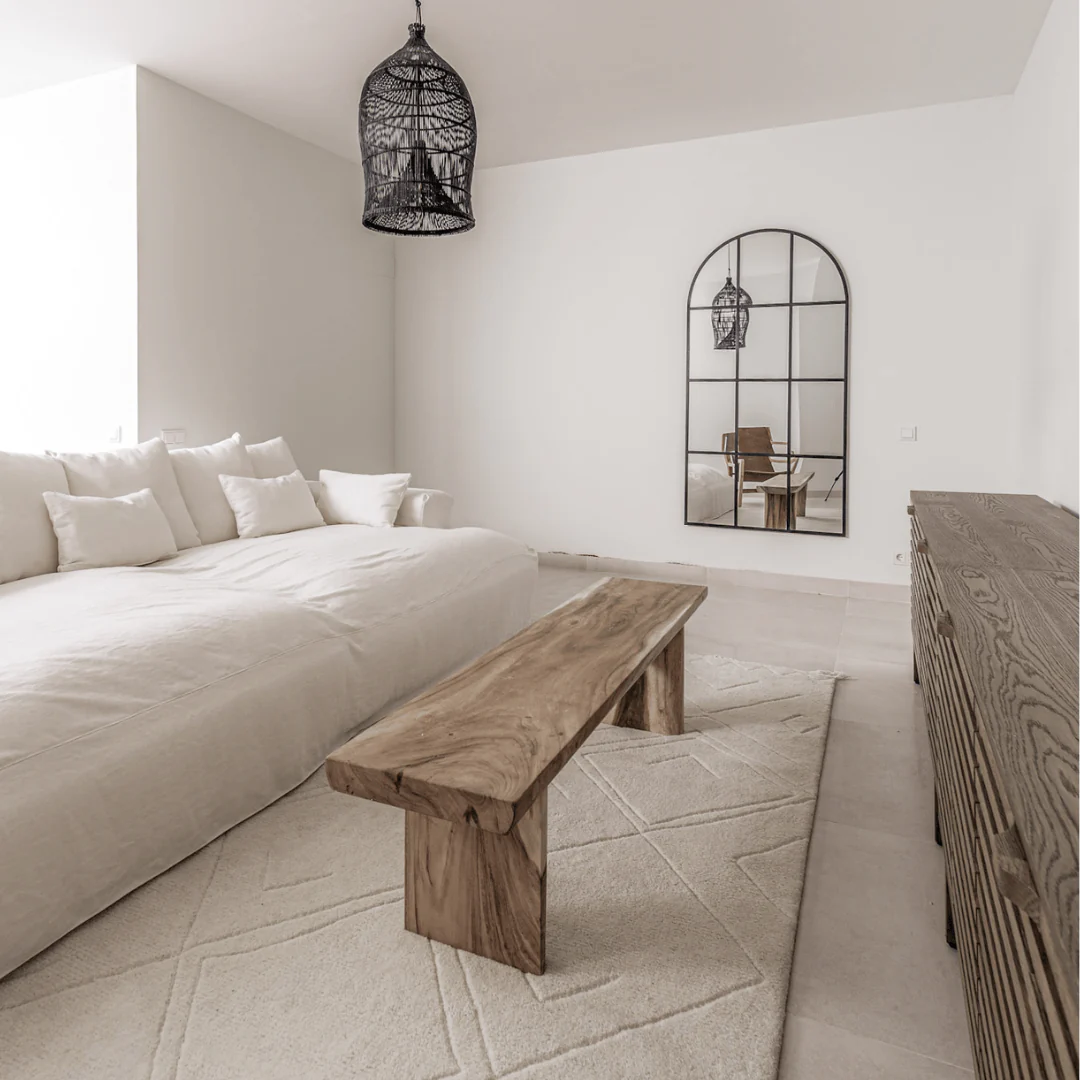 Jati Natural Bench | 180cm - Image 7