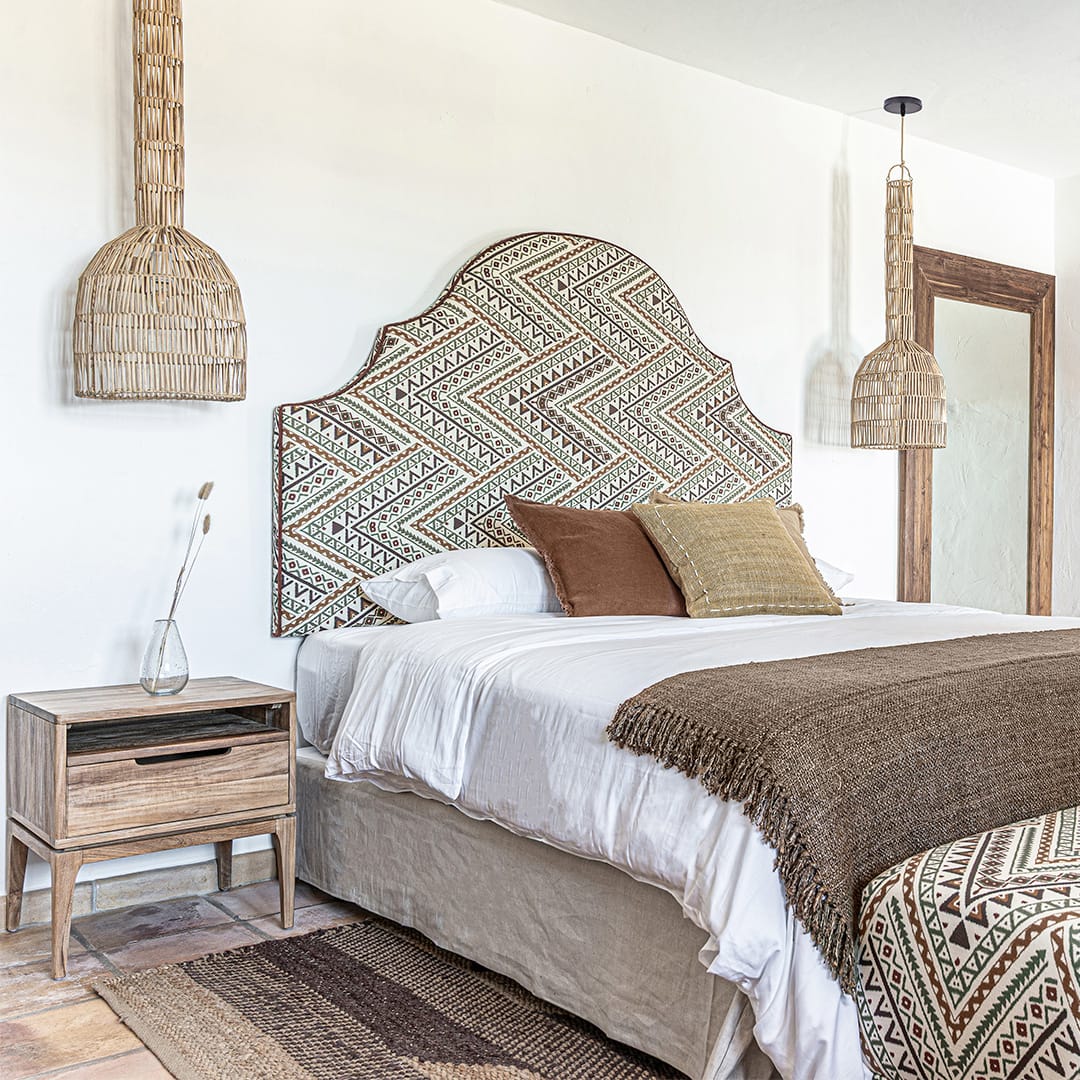 Jemina Square Cushion Border Stitch | 50x50cm - Image 2