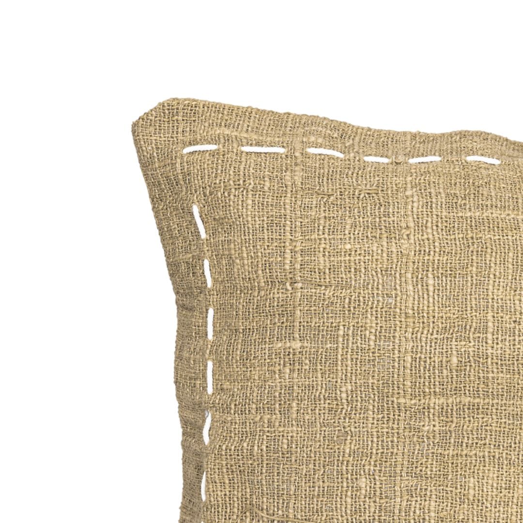 Jemina Square Cushion Border Stitch | 50x50cm - Image 4