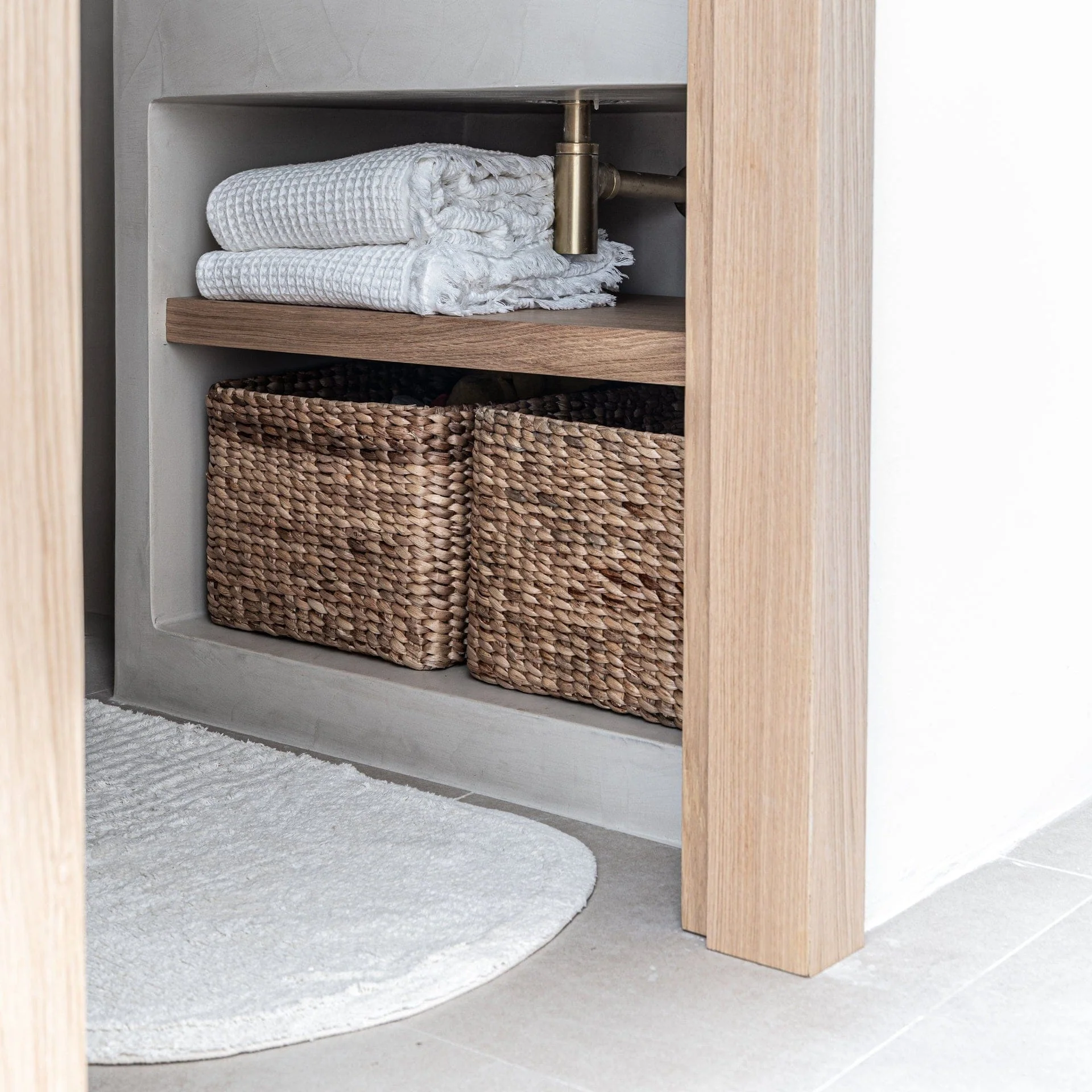 Kai Asymmetric Bathmat | 60x90cm - Image 3