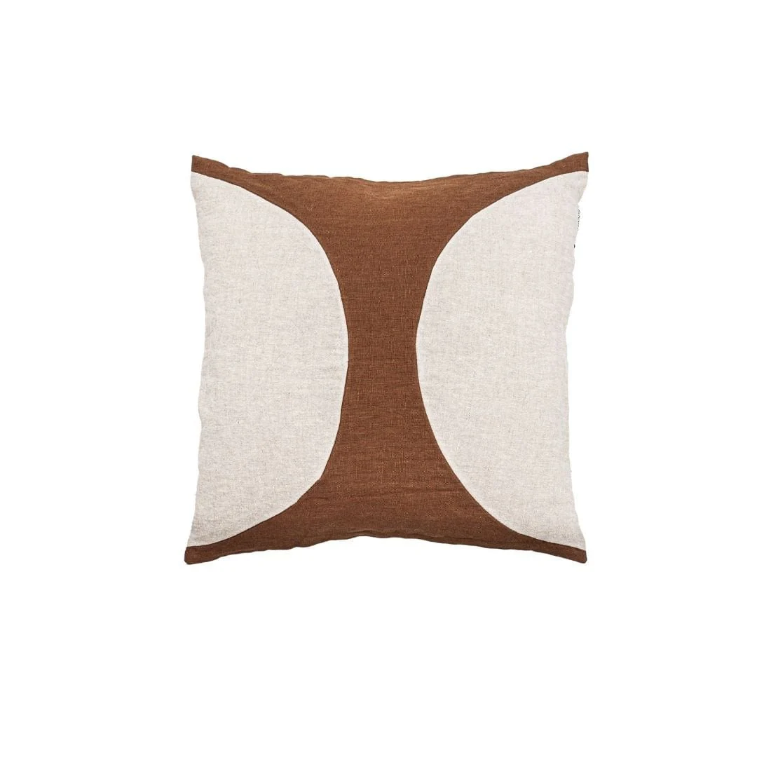 Leora Cushion Cover Brown Sugar | 50x50cm