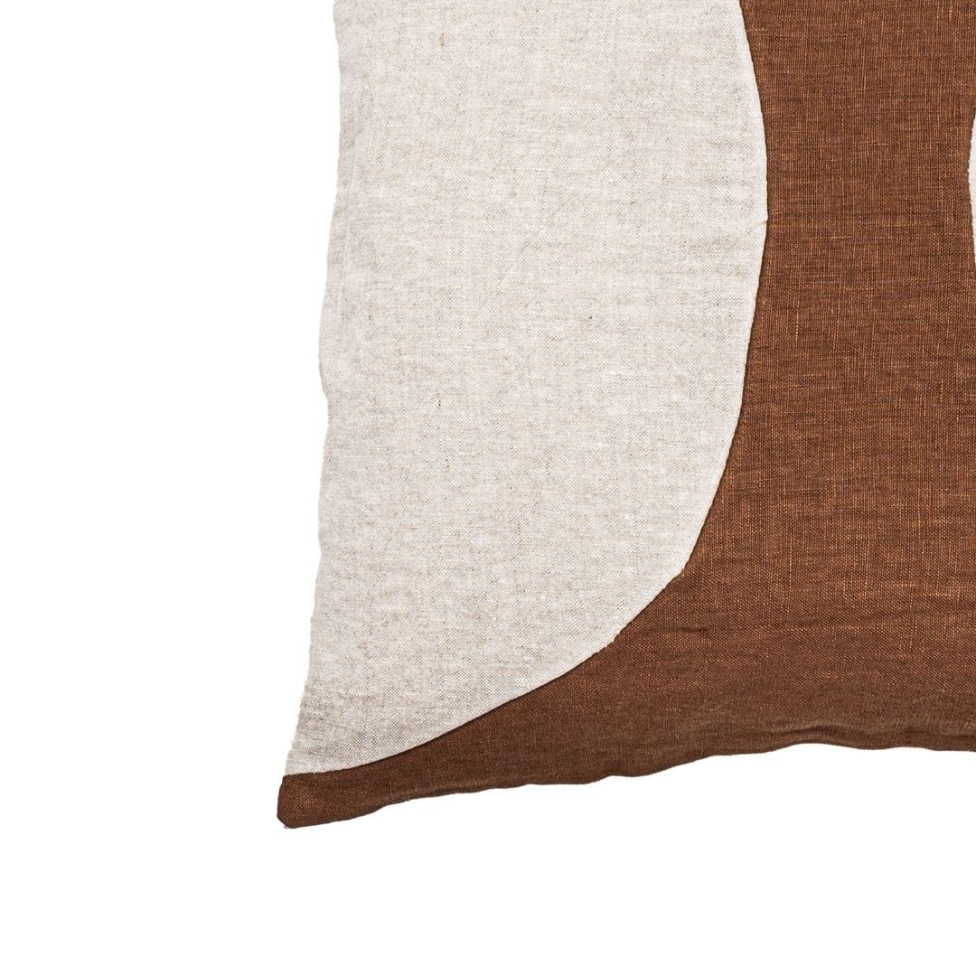 Leora Cushion Cover Brown Sugar | 50x50cm - Image 5