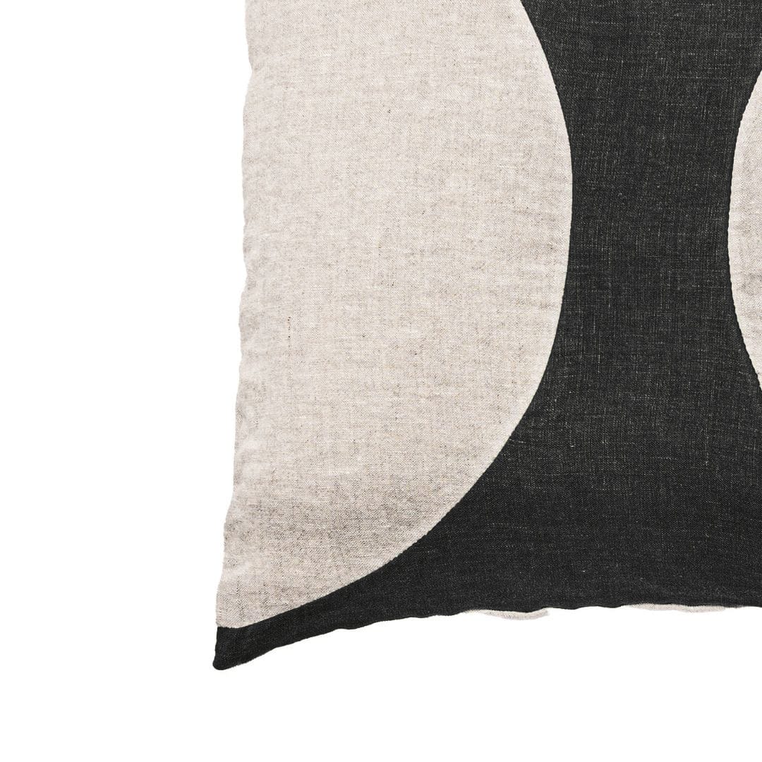 Leora Cushion Cover Charcoal - Image 2