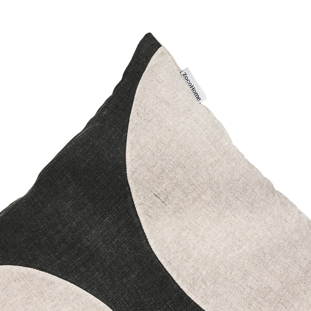 Leora Cushion Cover Charcoal - Image 3