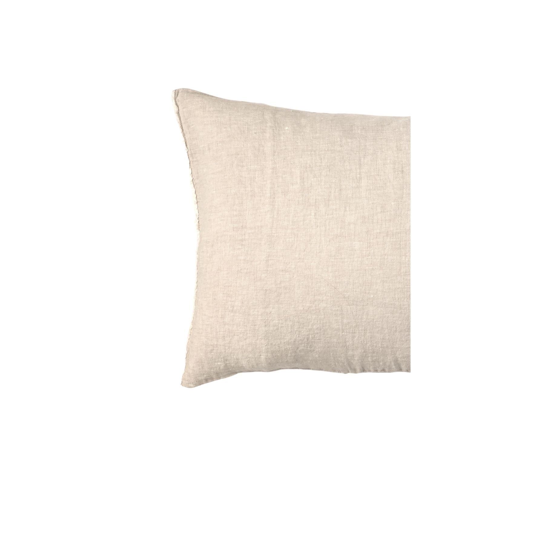 Linen Cushion Cover | Sand 40x60cm - Image 3