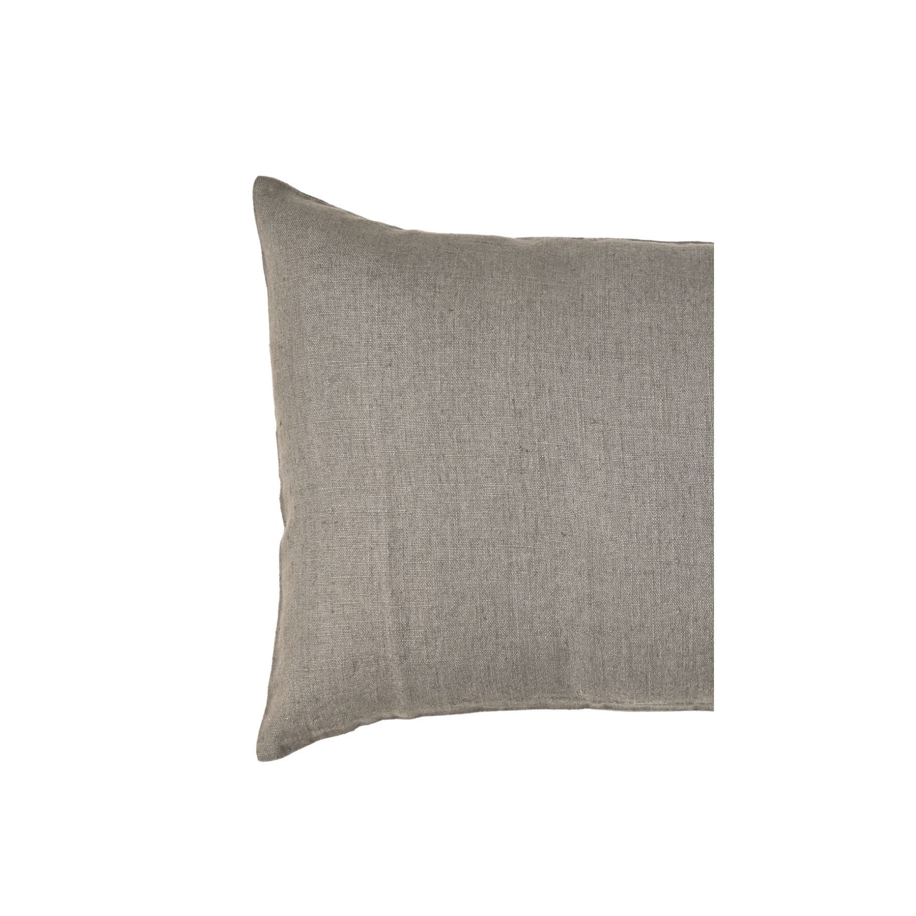 Linen Cushion Cover | Stonewashed Granit 40x60cm - Image 2