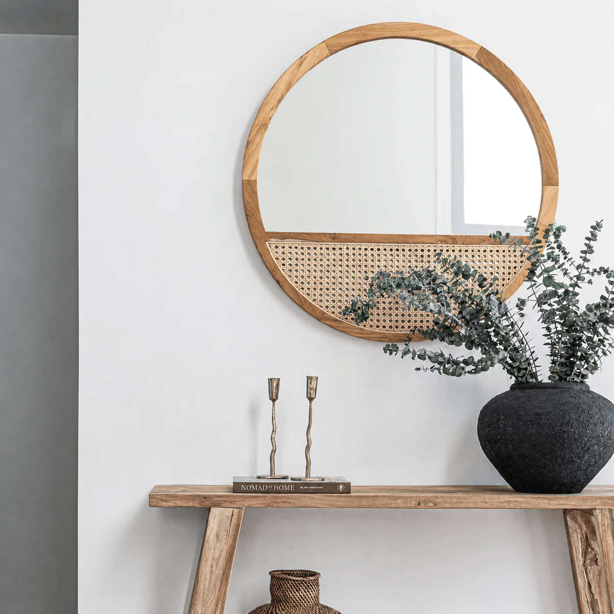 Maluku Round Mirror | 80cm - Image 2