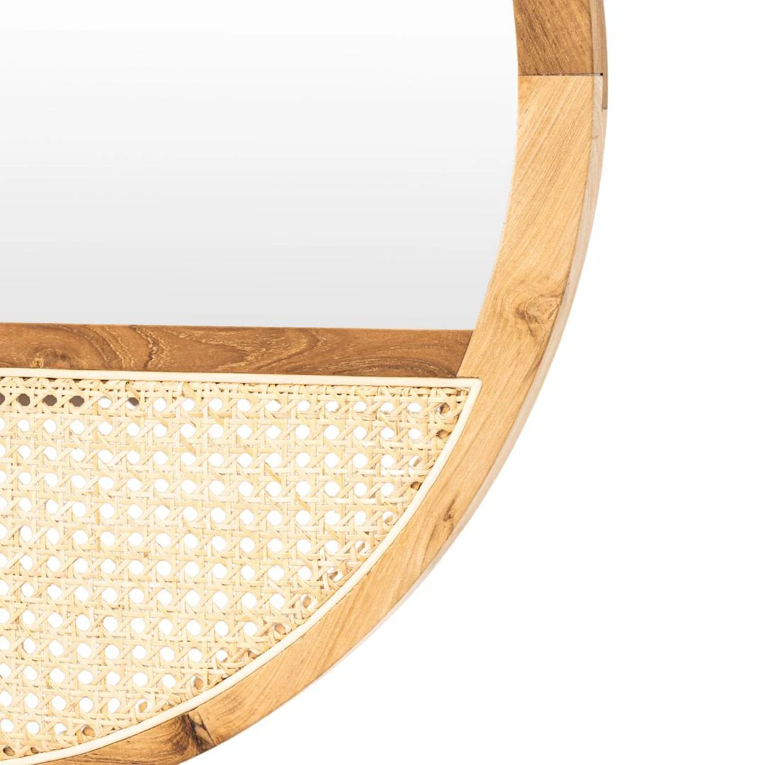 Maluku Round Mirror | 80cm - Image 3