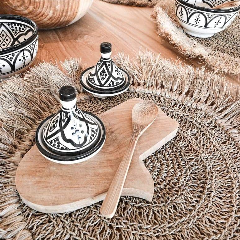 Mini Tagine | Black & White 9cm - Image 3