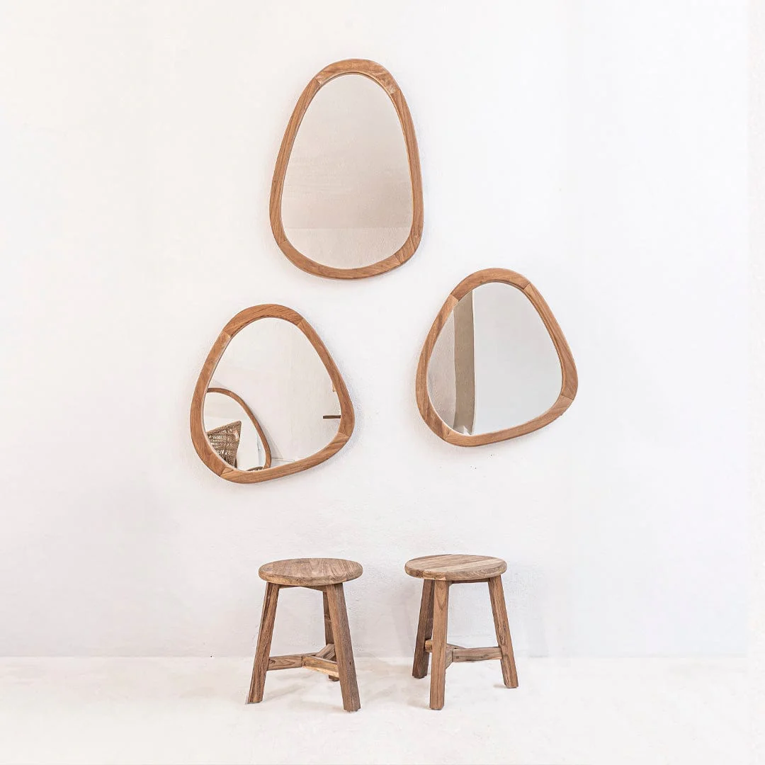 Munduk Abstract Mirror | 60x59cm - Image 2