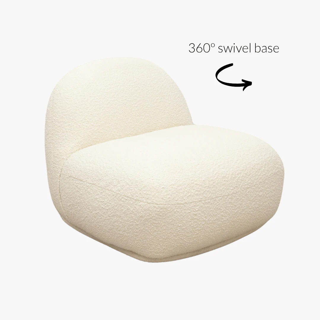 Noku Swivel Lounge Chair - Image 7