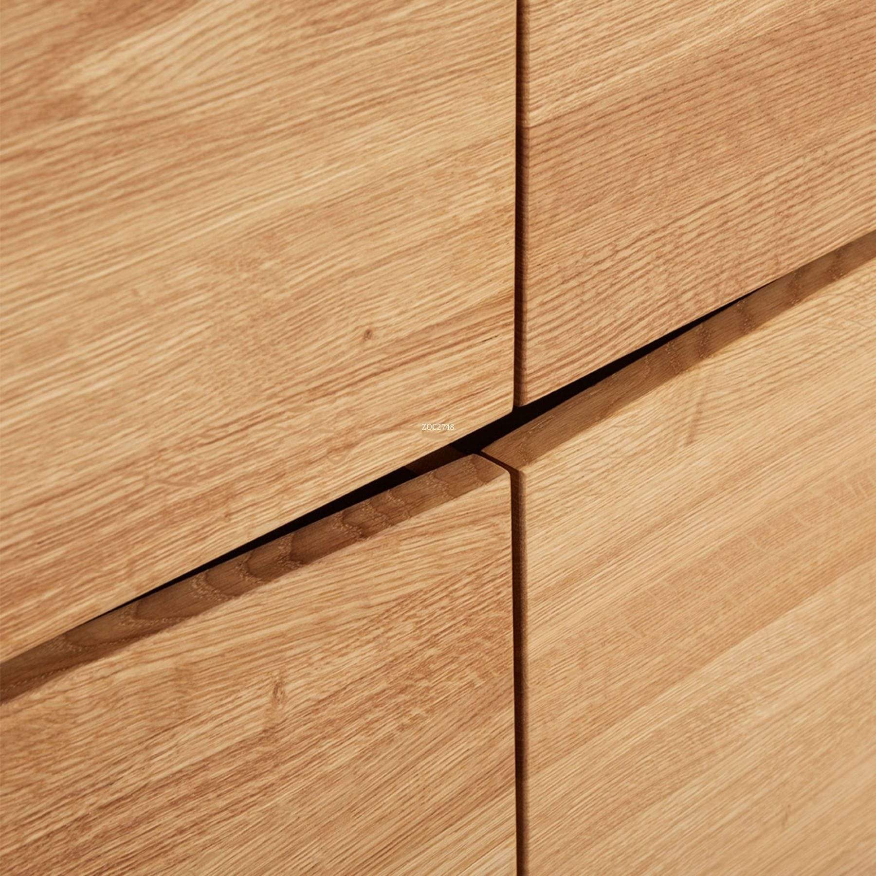 Oak Cabinet | Natural 85x45x155cm - Image 3