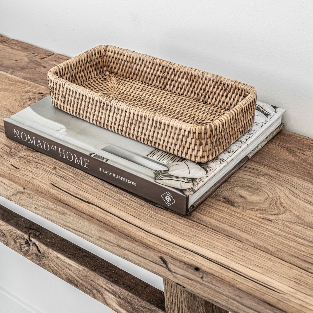 Organic Rattan Storage Box | 30cm - Image 2
