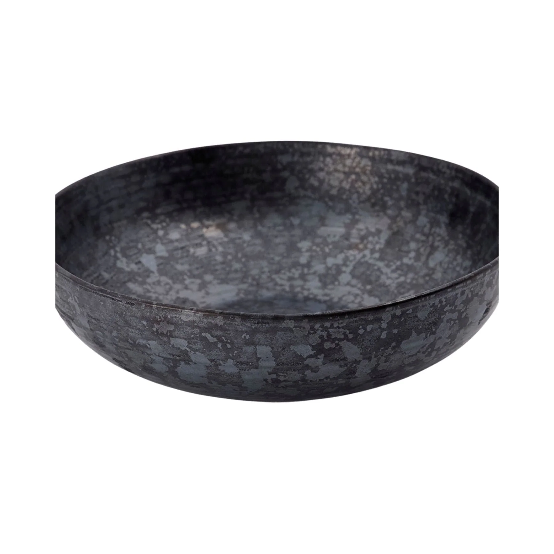 Pion Stoneware Bowl | Black 22x7cm - Image 2