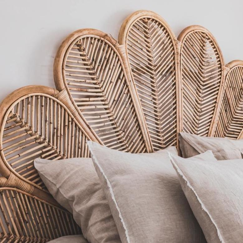 Rattan Flower Headboard | 185x145cm - Image 3