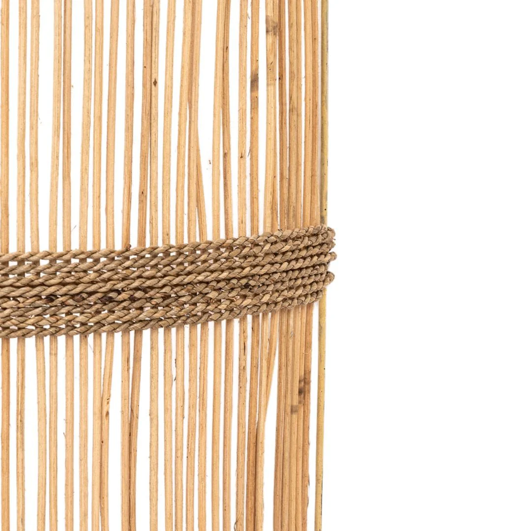 Anak Rattan Wall Lamp | Square - Image 4