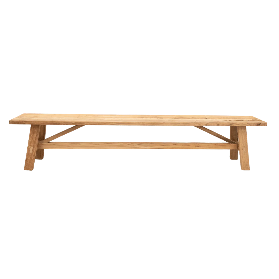 Sahara Recycled Teak Bench