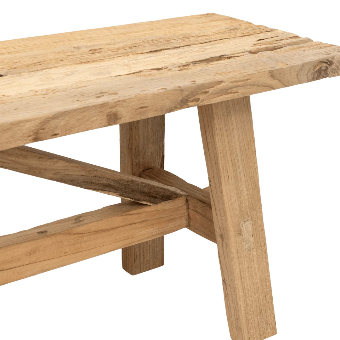 Sahara Recycled Teak Bench - Image 4