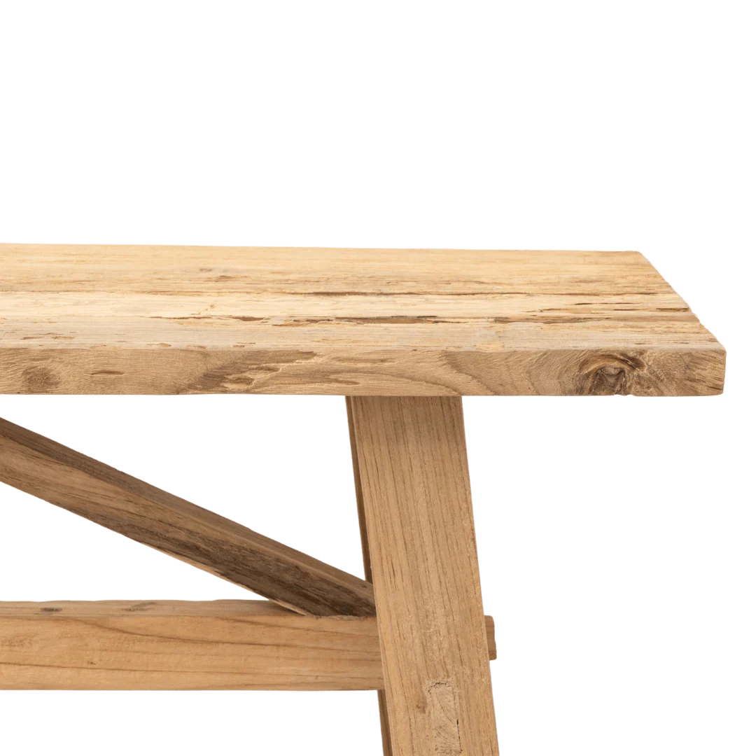Sahara Recycled Teak Bench - Image 5
