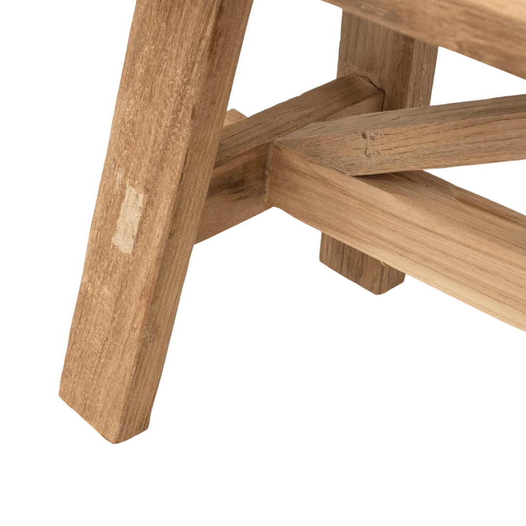 Sahara Recycled Teak Bench - Image 6