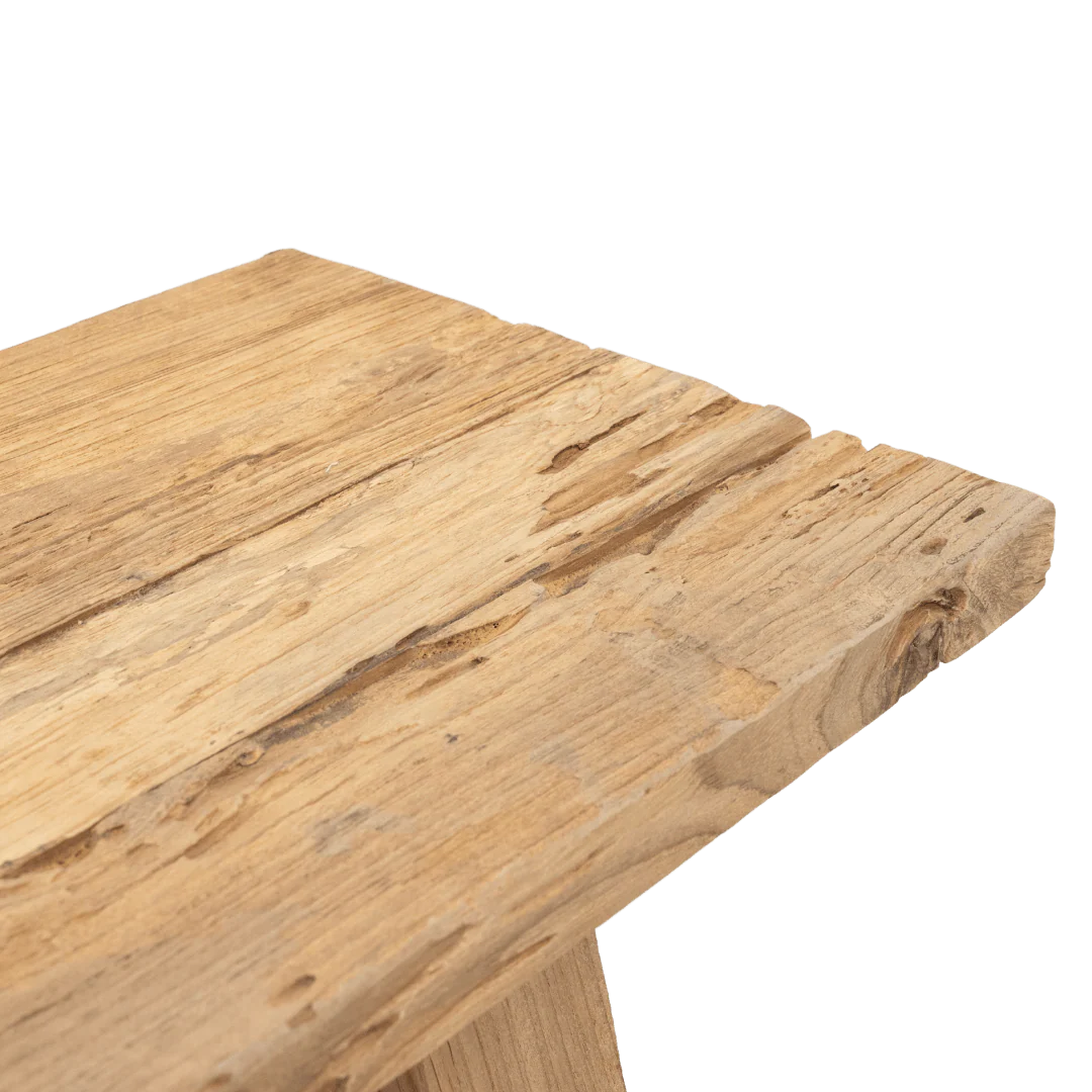 Sahara Recycled Teak Bench - Image 7