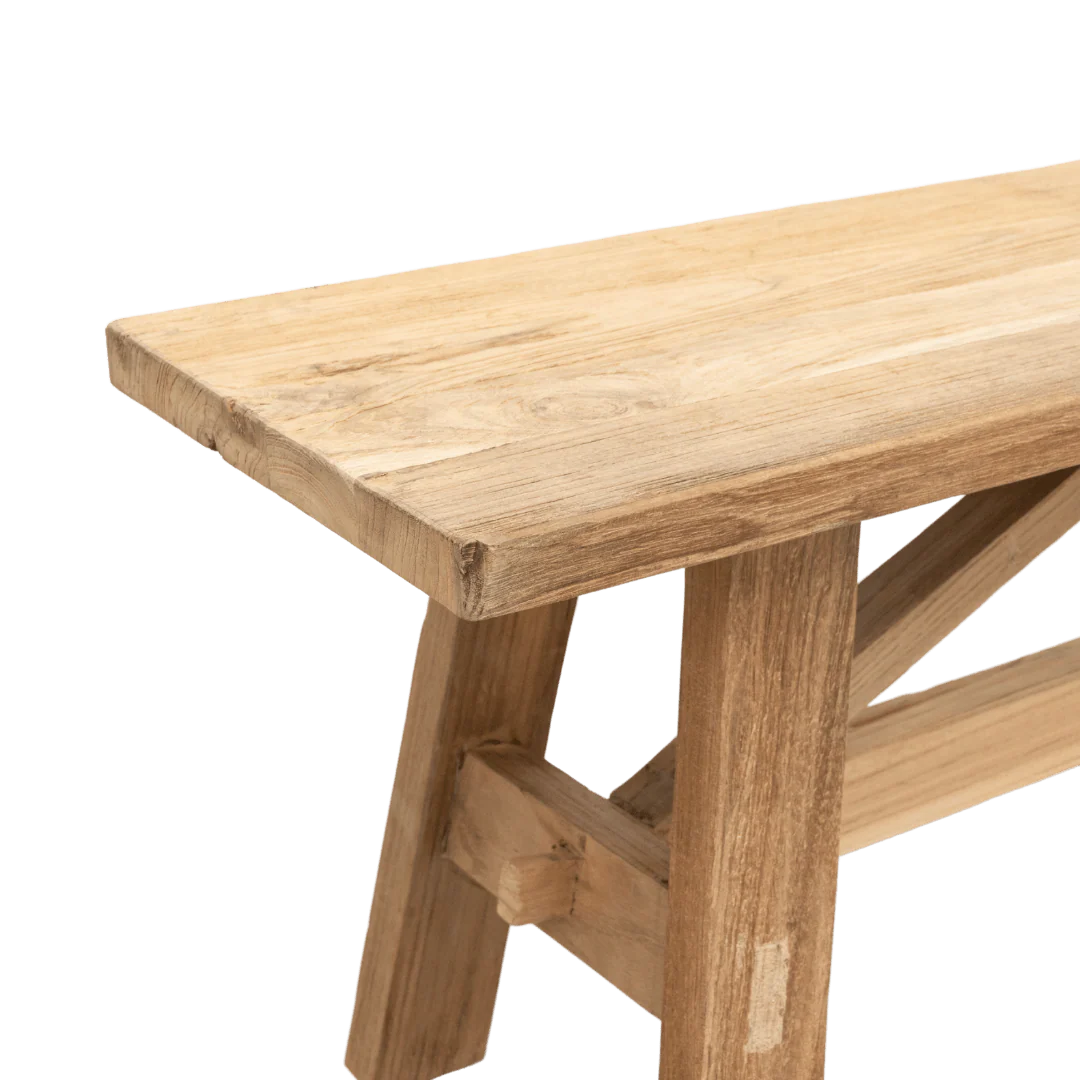 Sahara Recycled Teak Bench - Image 8