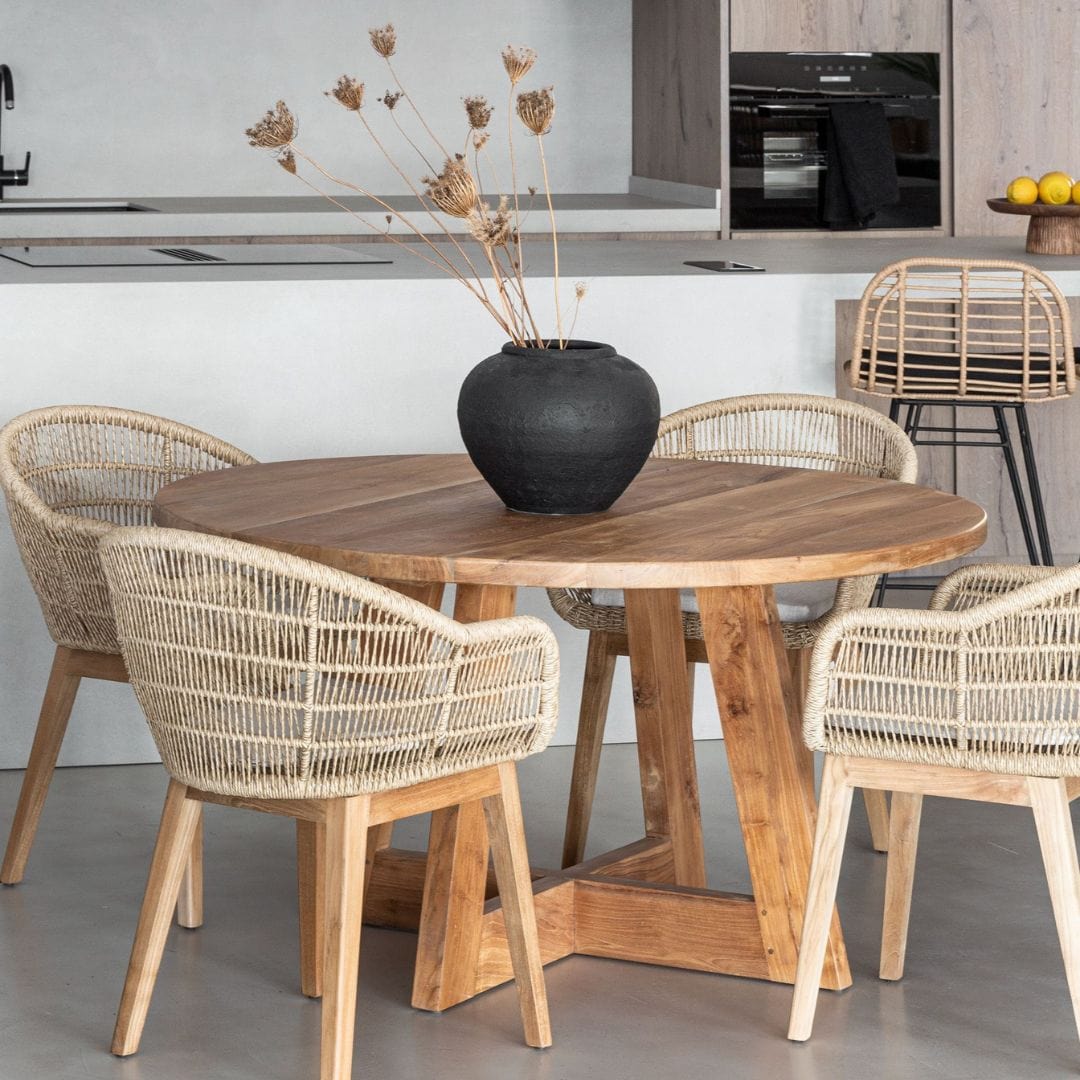 Sama Round dining table | 120cm