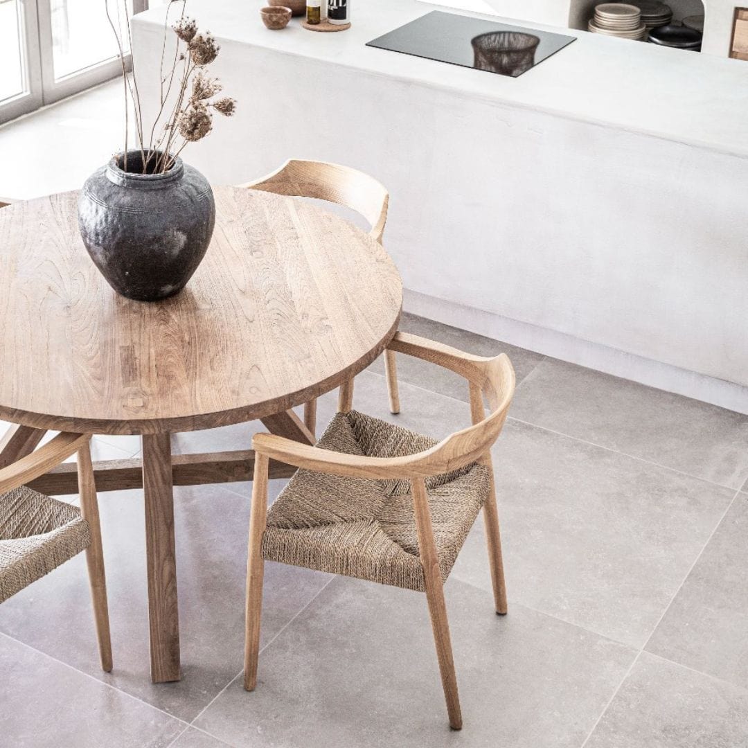 Sama Round dining table | 120cm - Image 3