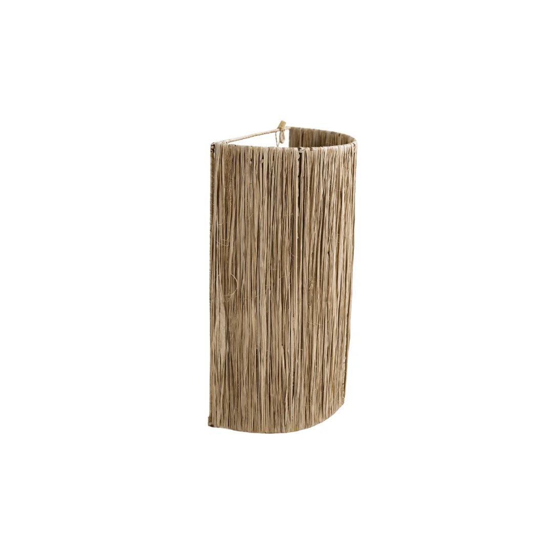 Seagrass Wall Lamp | 20x30cm - Image 2