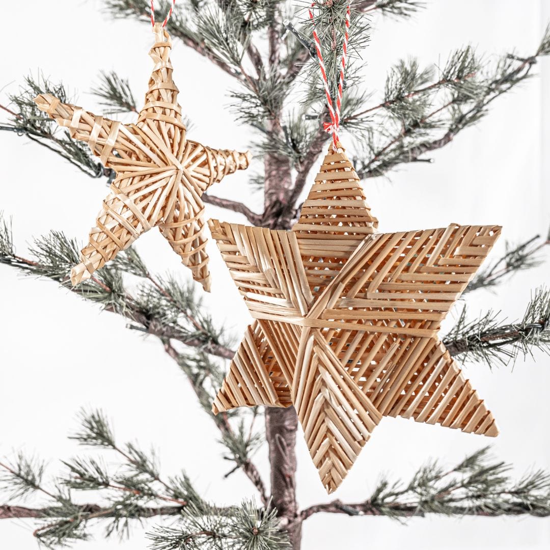 Straw Christmas Star | Five-pointed - Image 3